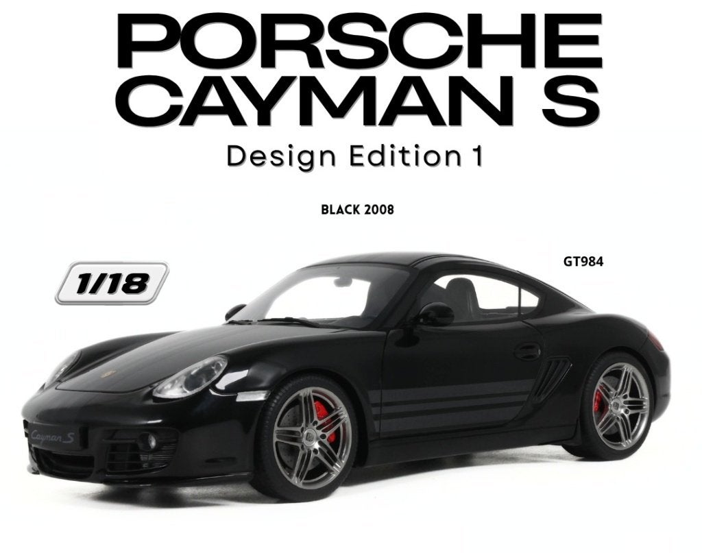 Porsche Cayman S Design Edition GT Spirit nouveau, Hobby & Loisirs créatifs, Voitures miniatures | 1:18, Enlèvement ou Envoi, Neuf