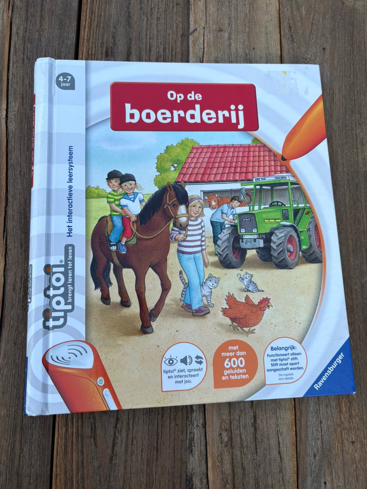 Tiptoi boek “Op de boerderij” (exclusief pen), Ophalen