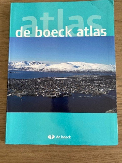 De Boeck atlas ISBN 9789045556437, Livres, Enlèvement ou Envoi, Secondaire, Géographie