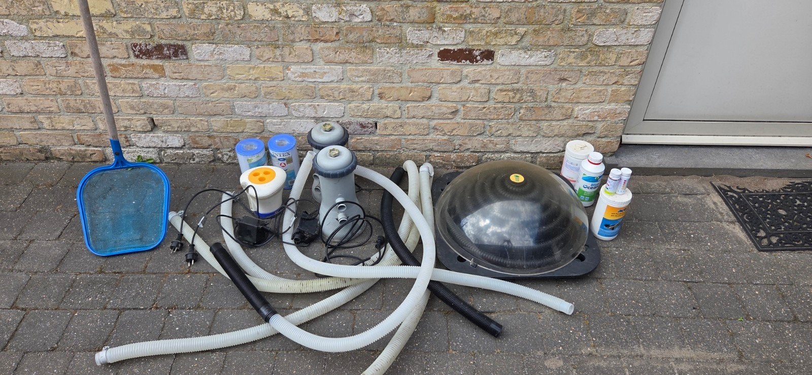 Zwembad accessoires.  Zonnecollector, Tuin en Terras, Ophalen