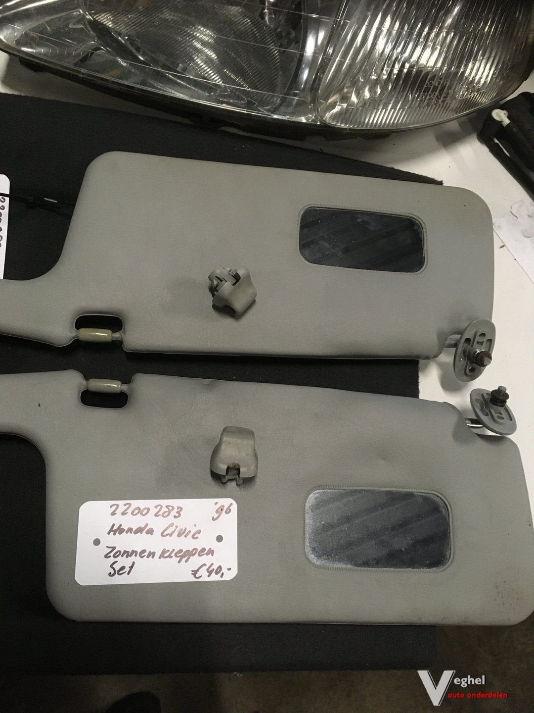 Honda Civic 1.4 1996 Zonnenkleppen set, Gebruikt, -, -, Ophalen of Verzenden