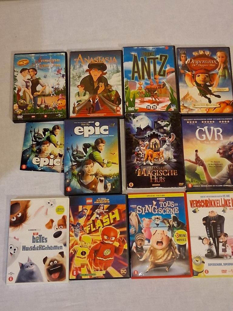 12 tijdloze tekenfilms voor jong en oud op dvd, Tekenfilm, Ophalen of Verzenden, Zo goed als nieuw, Alle leeftijden