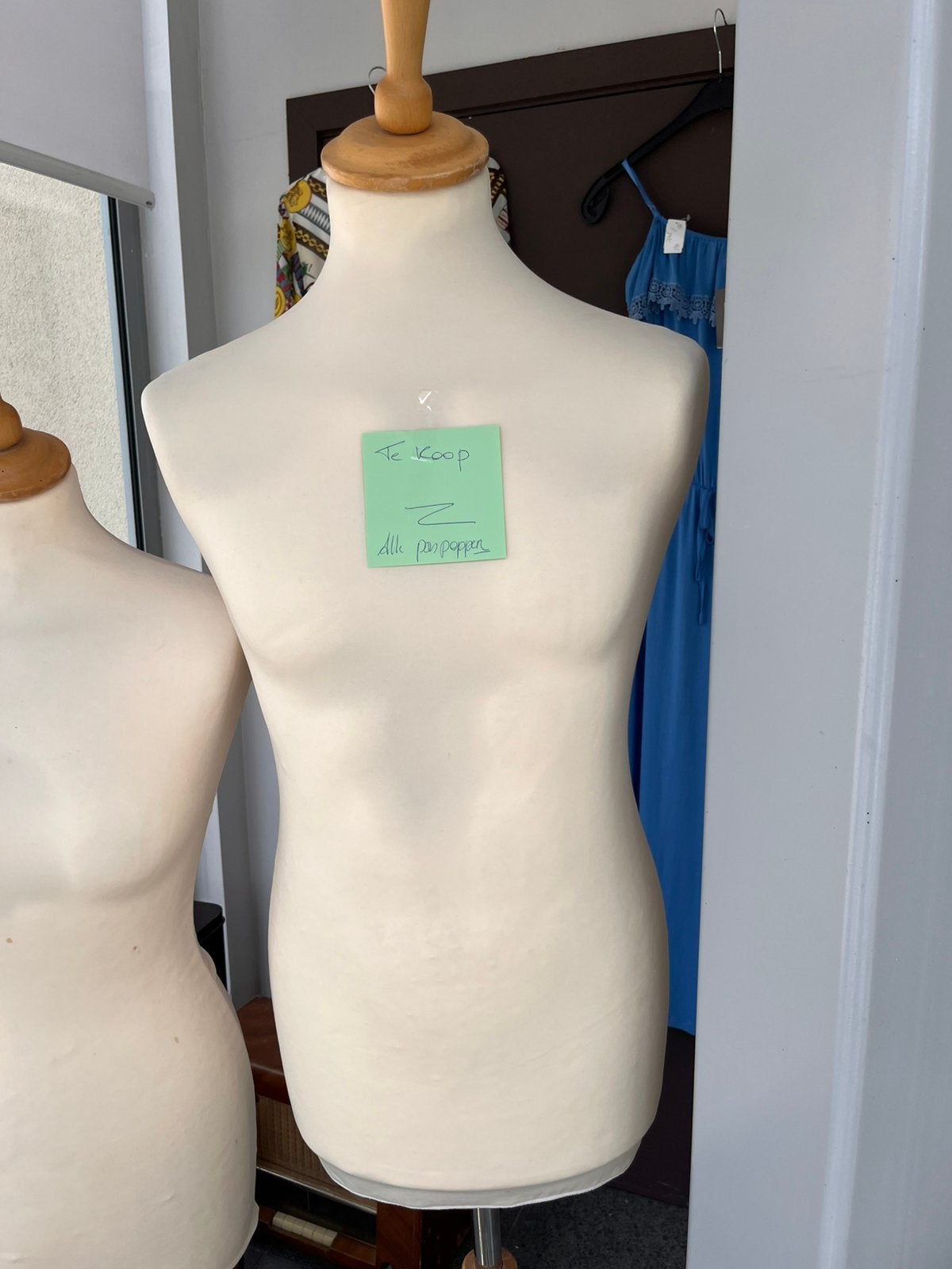 Mannequin pour homme avec pied, Enlèvement, Comme neuf, Mannequin