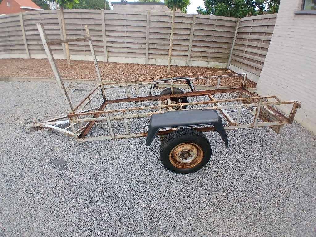 Aanhangwagen, Ophalen, Gebruikt