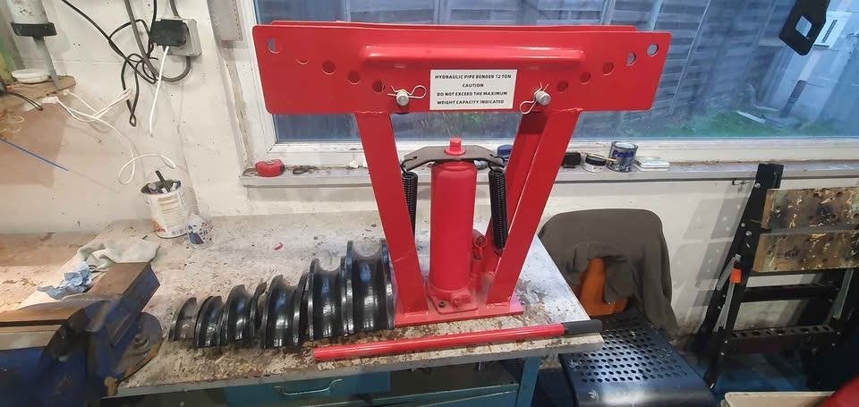 hydraulische buizenplooier 12t, Doe-het-zelf en Bouw, Ophalen, Nieuw