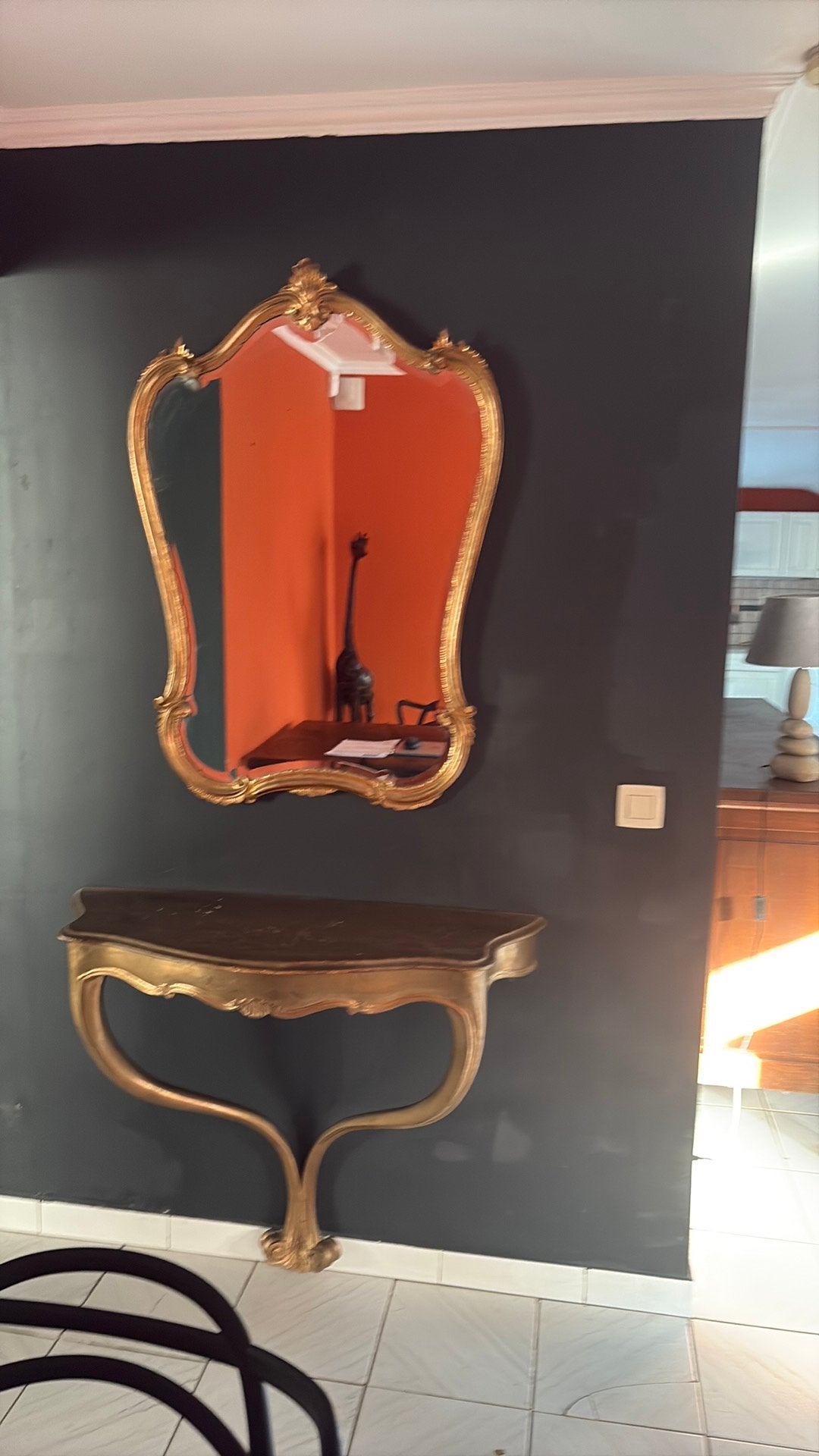 Miroir et console, Enlèvement ou Envoi