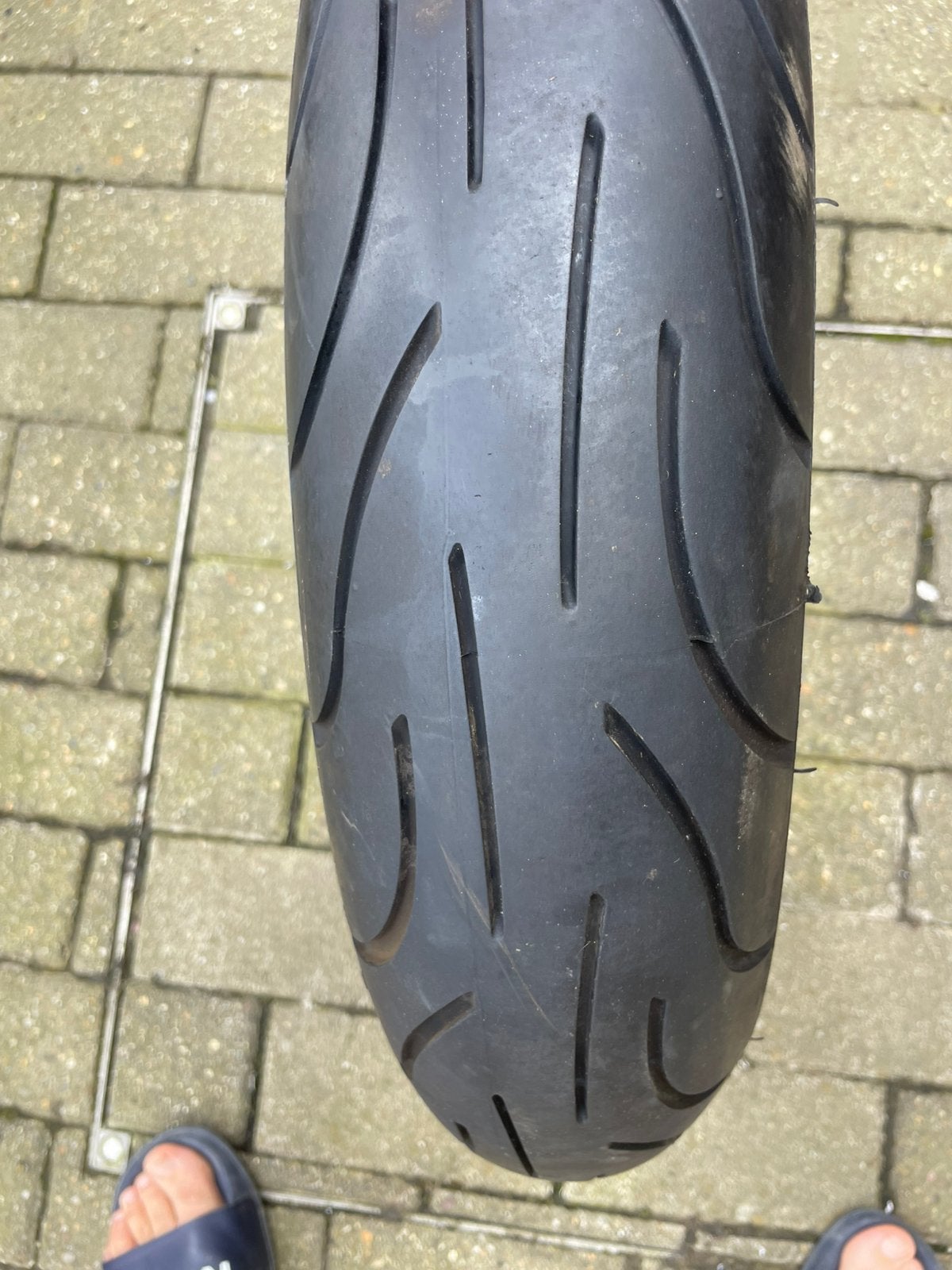 Straatbanden voor moto, Motoren, Ophalen, Gebruikt