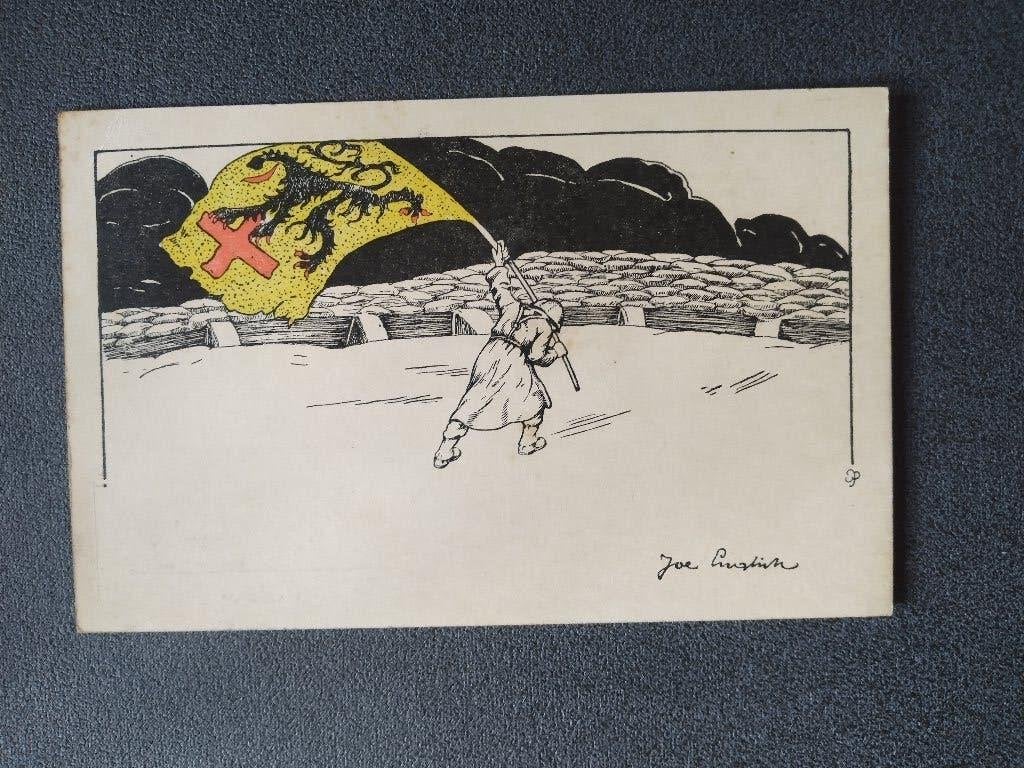 postkaart Joe English, Ophalen of Verzenden, Voor 1920, Ongelopen
