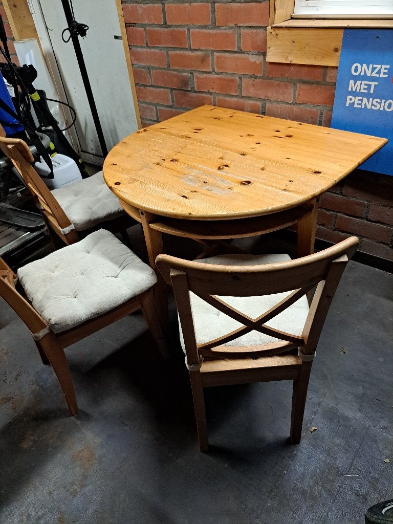 Tafel stoelen, Huis en Inrichting, Ophalen