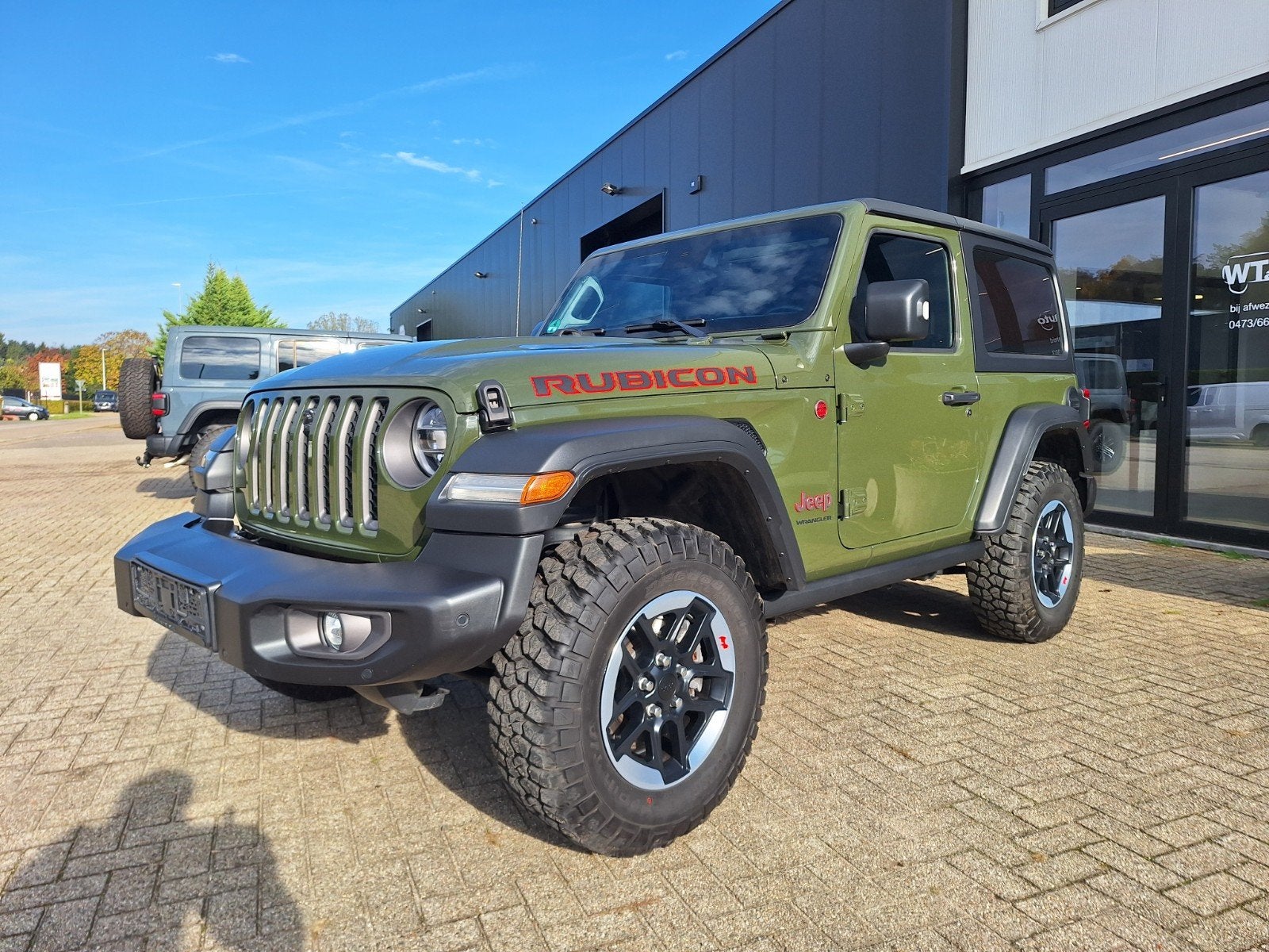 Jeep Wrangler 2.0 Turbo Rubicon SARGE VERT, Autos, Cuir, Achat, Euro 6, Entreprise