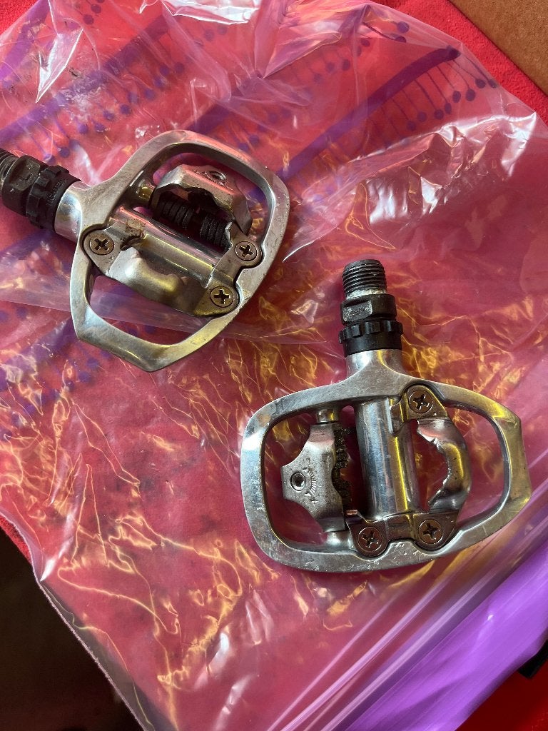 Shimano SPD SL pedalen, Crankstel of Pedalen, Ophalen of Verzenden, Aluminium, Shimano