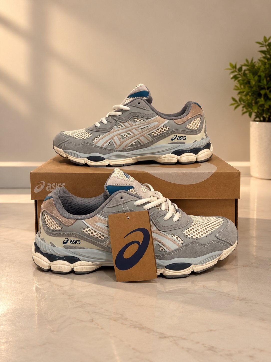 Asics Gel-Nyc - Maat 44, Vêtements | Hommes, Neuf, Enlèvement ou Envoi, Autres couleurs, Baskets