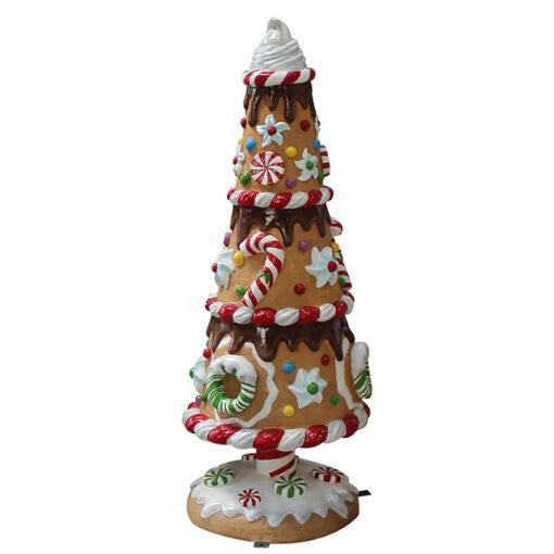Sapin en pain d'épice de 8 pieds à 245 cm