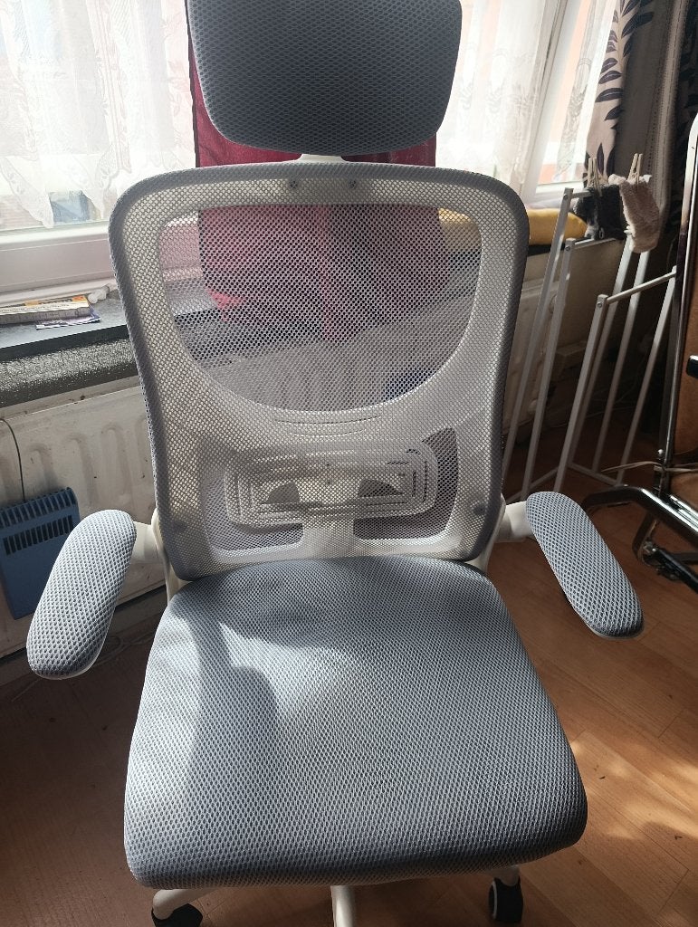 chaise de bureau, Maison & Meubles, Neuf, Enlèvement, Ergonomique, Blanc