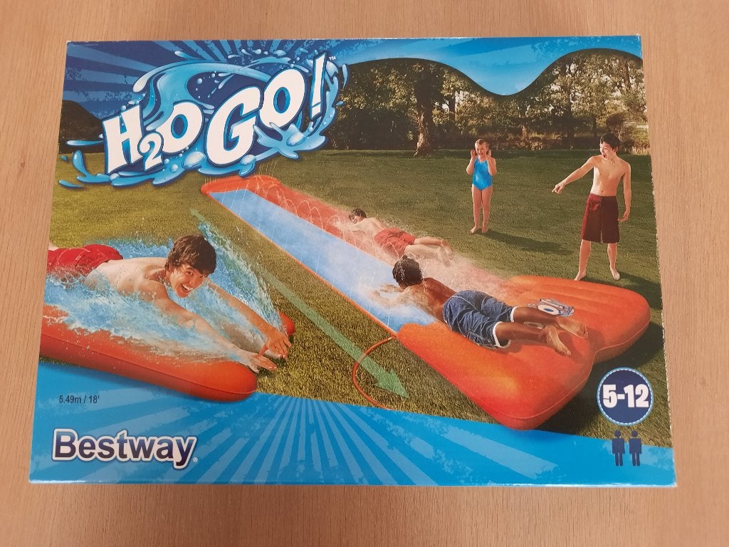 Dubbele waterglijbaan, Ophalen of Verzenden, Nieuw