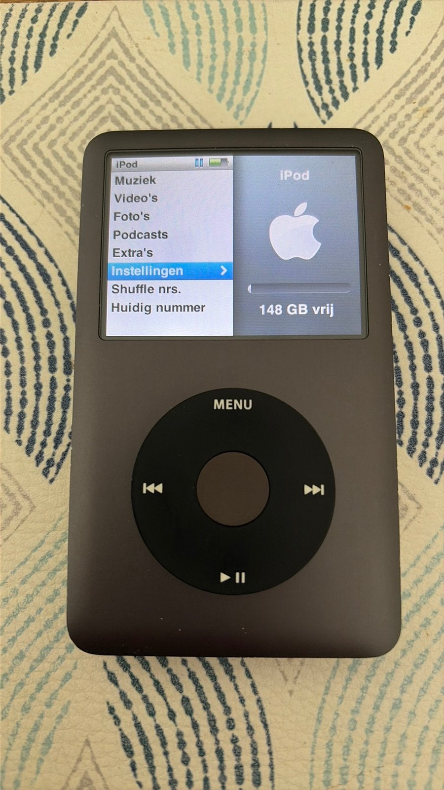 iPod Classic 7e generatie 160GB, TV, Hi-fi & Vidéo, Lecteurs Mp3 | Apple iPod, Classic, Enlèvement ou Envoi, 40 GB et plus, Comme neuf