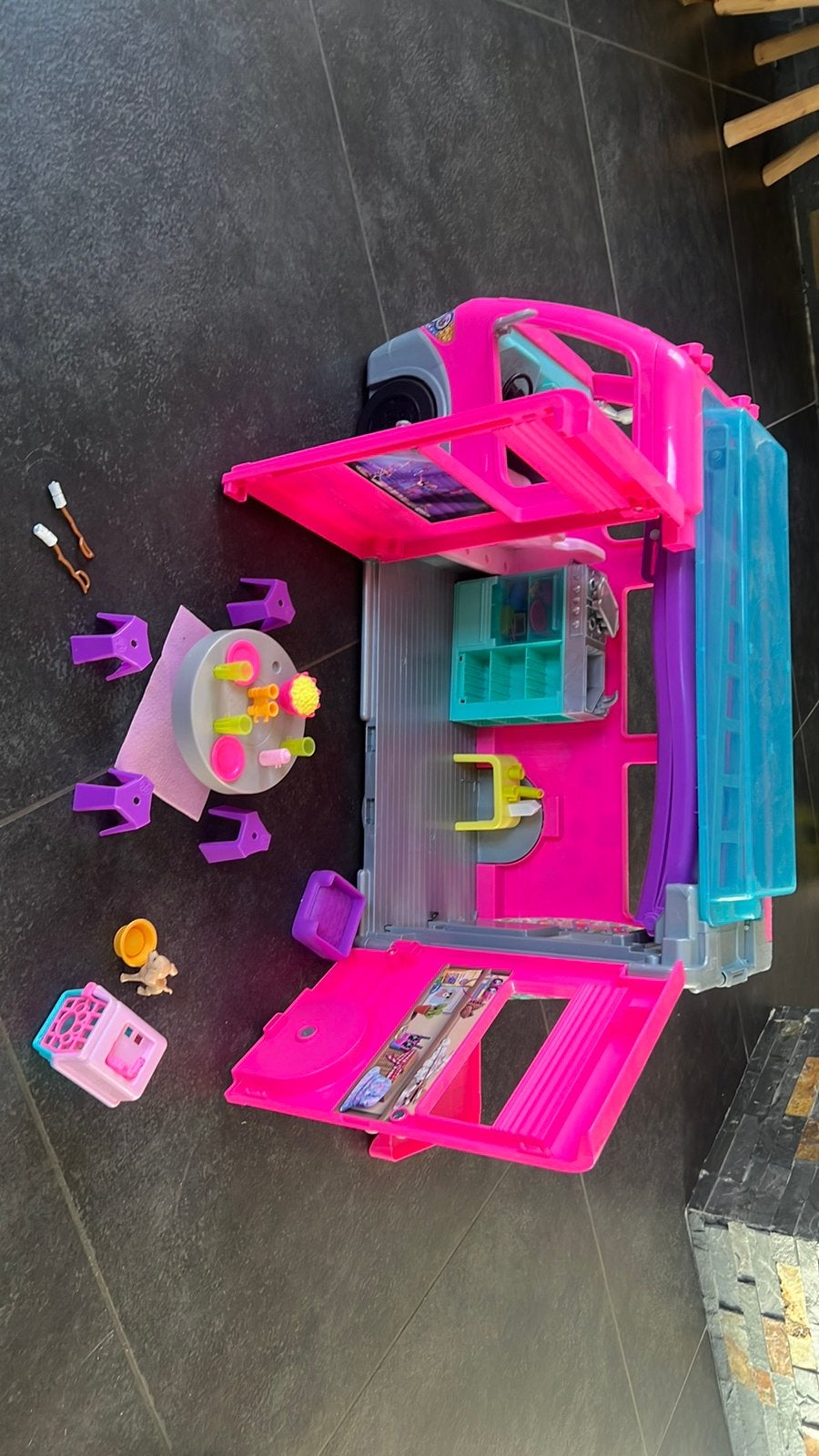 Droomcamper van barbie, Ophalen, Zo goed als nieuw