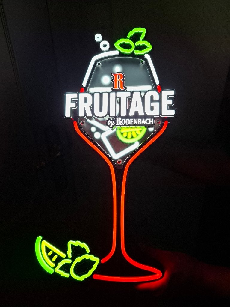 Rodenbach lichtreclame, Ophalen of Verzenden, Nieuw, Lichtbak of (neon) lamp