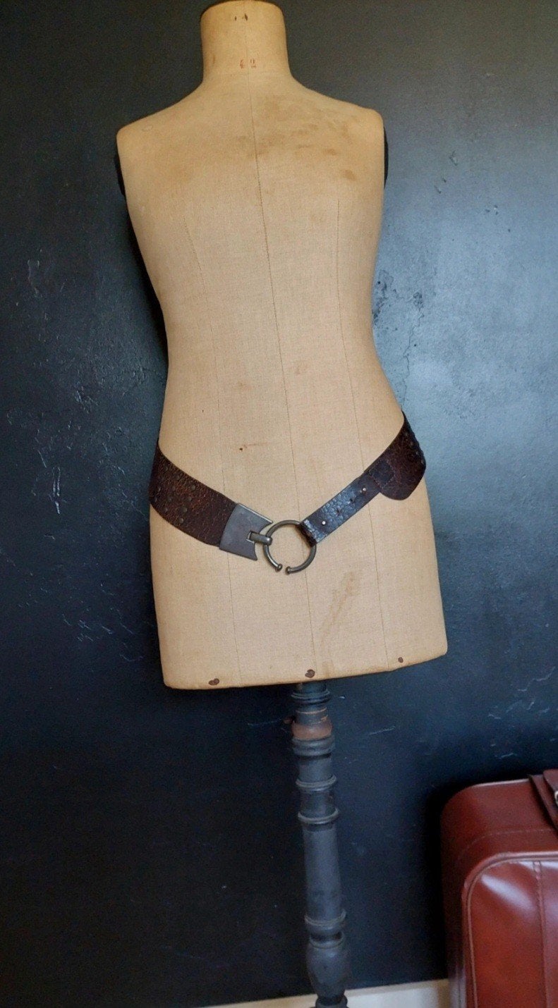 Ceinture Angelo de Lombardi, Vêtements | Femmes, Angelo de Lombardi, Cuir véritable, 90 à 100 cm, Comme neuf