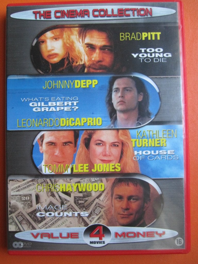 The Cinema Collection (4 films op 2 disc), Cd's en Dvd's, Vanaf 16 jaar, Ophalen of Verzenden, Zo goed als nieuw