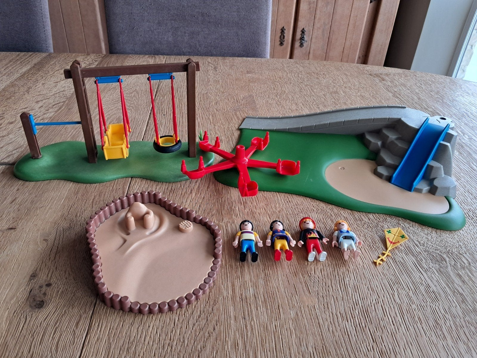 speeltuin playmobil, Kinderen en Baby's, Ophalen, Gebruikt, Losse onderdelen