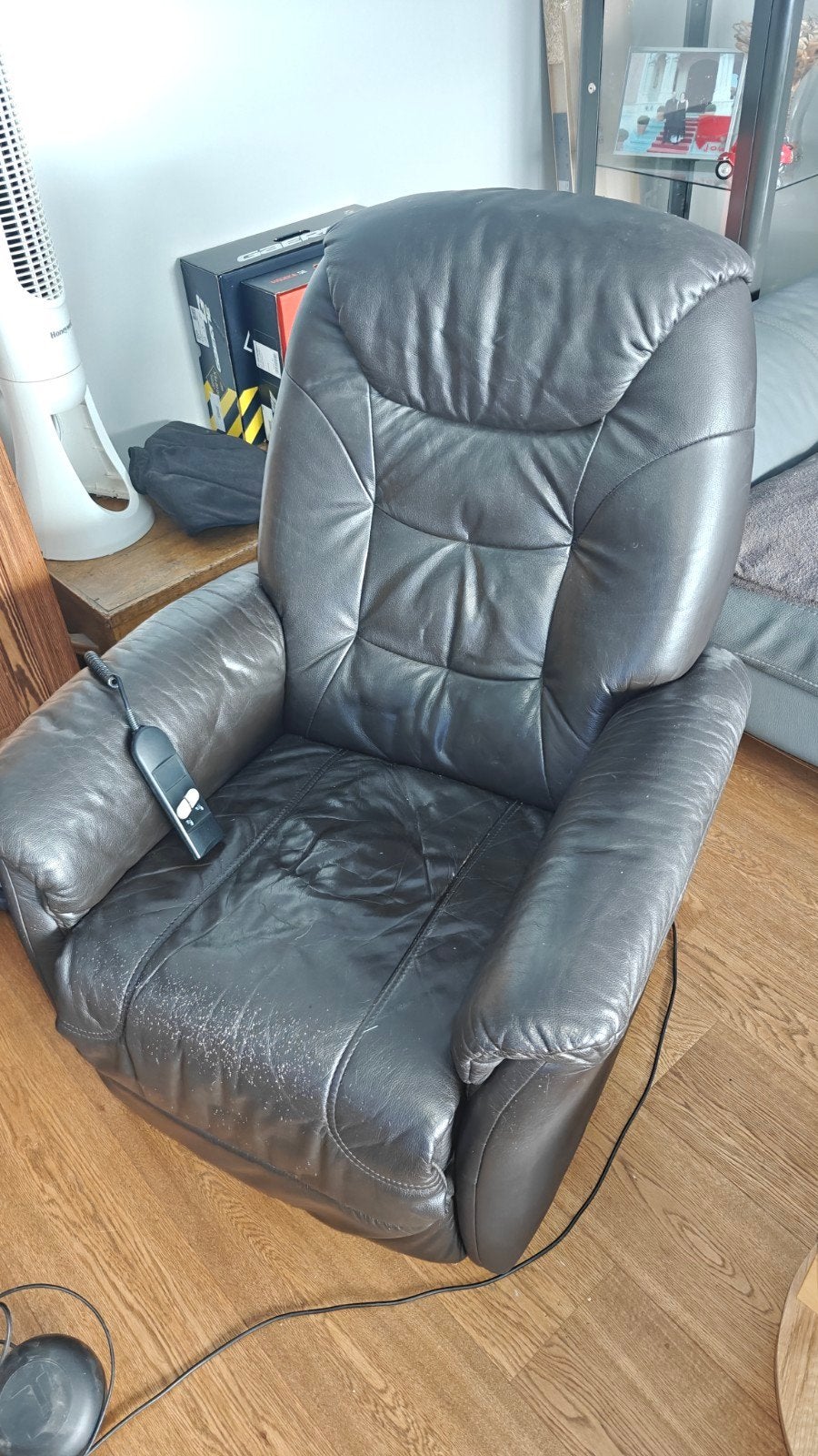 elektrisch verstelbare relaxzetel GRATIS, 75 à 100 cm, Klassiek, Enlèvement, Utilisé