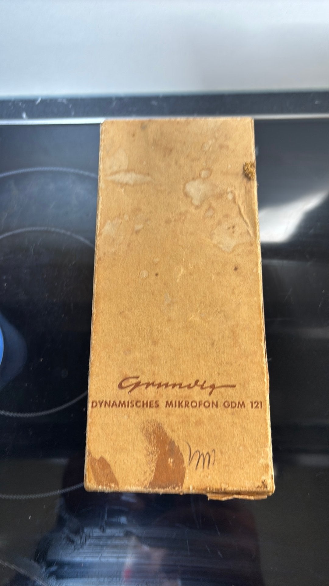 Vintage microfoon grundig, Enlèvement ou Envoi, Comme neuf