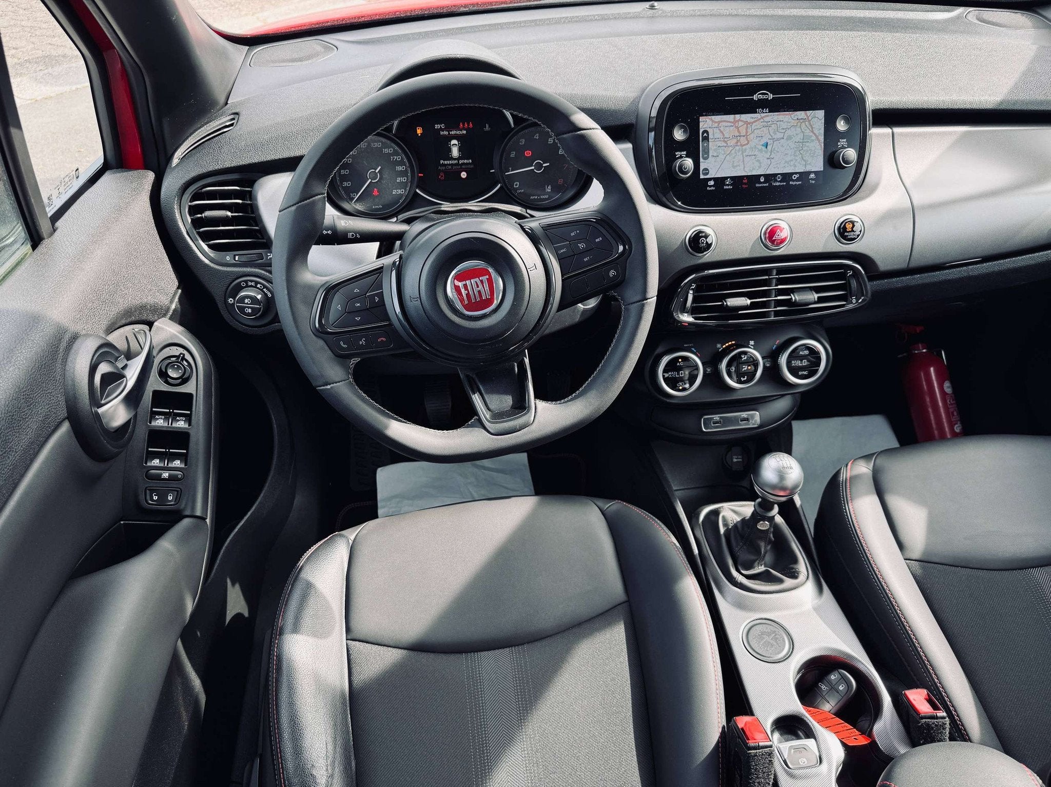 Fiat 500X 500X 1.0 Edition Sport, Cuir, Navi, Garantie 1an, Auto's, Voorwielaandrijving, Gebruikt, Zwart, 116 pk