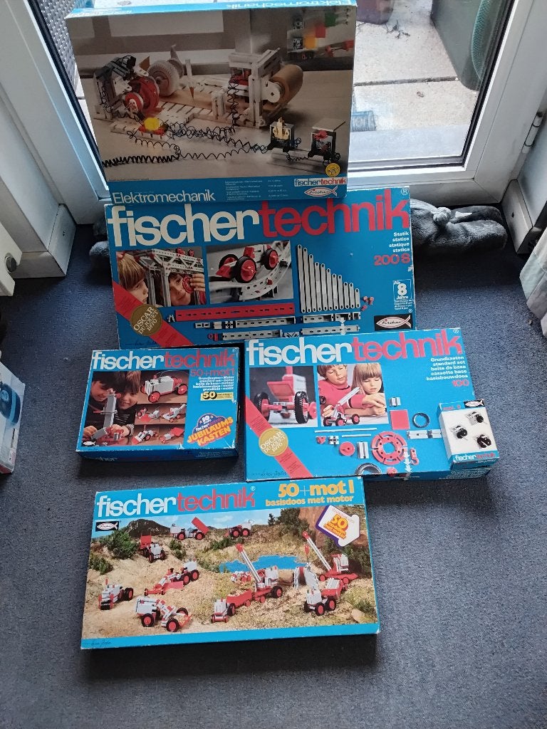 fishertechnik, Ophalen, Gebruikt