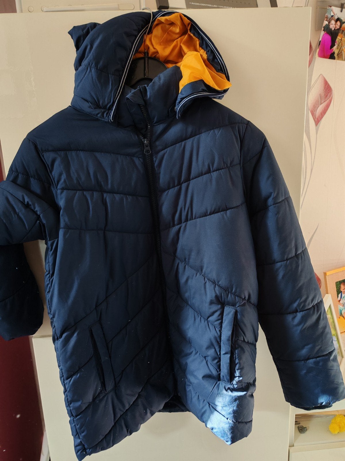 doudoune enfant bleu marine, Enlèvement ou Envoi, Comme neuf, Bleu