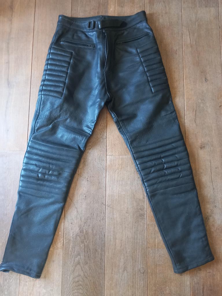lederen motorbroek, Ophalen, Tweedehands, Dames, Broek | leer