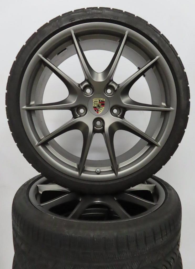 Originele Porsche Boxster Cayman 20 inch velgen winterbanden, Auto-onderdelen, Banden en Velgen, Banden en Velgen, Winterbanden