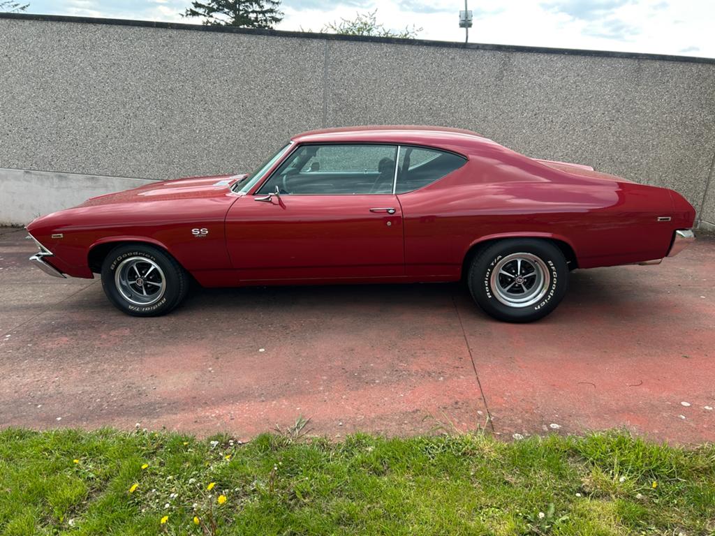 69 Chevelle 454 mekka doos met groot blok, Auto's, 4 zetels, Achterwielaandrijving, Overige bekleding, 7600 cc