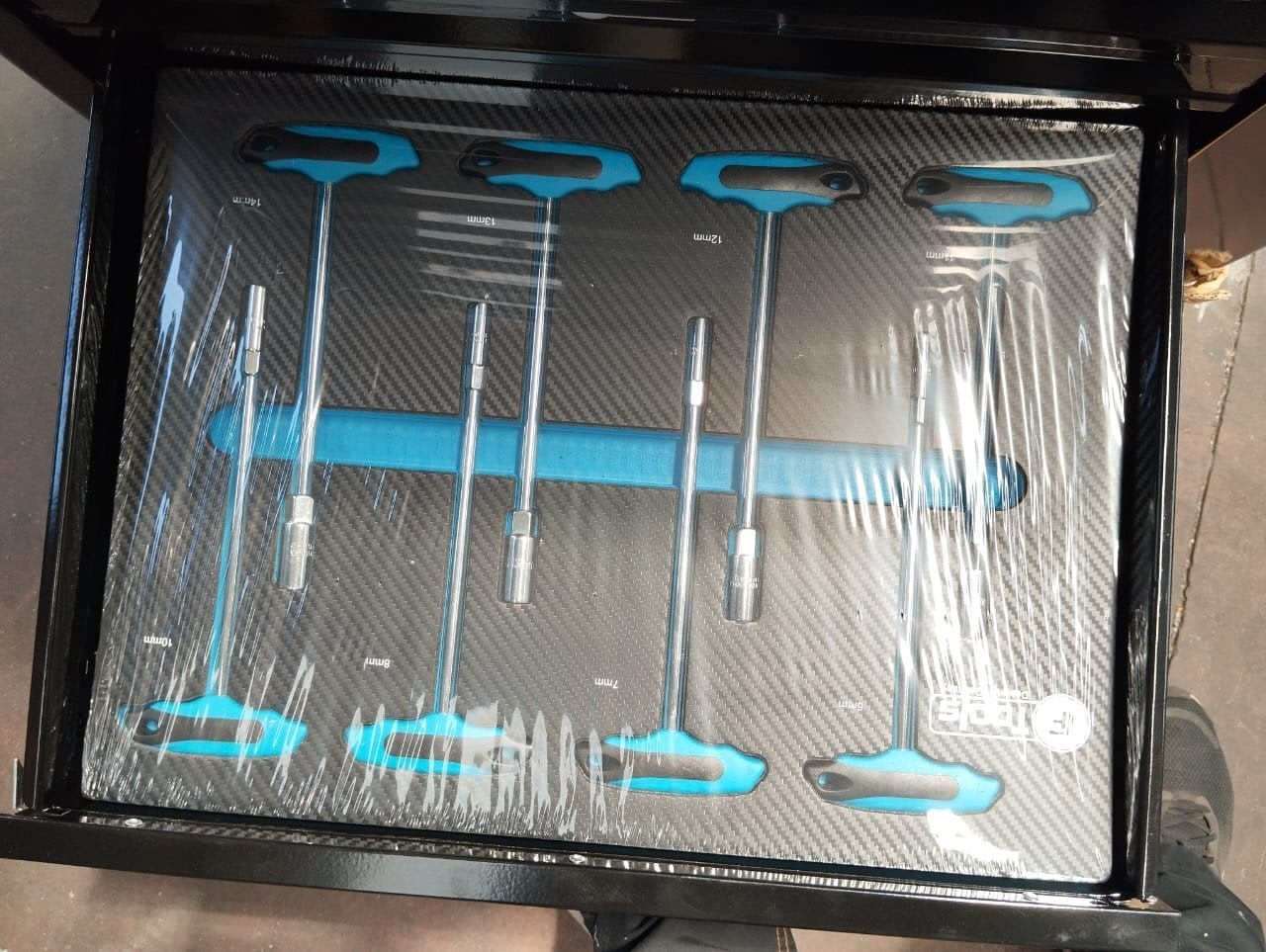 CHARIOT À OUTILS XXL 8 TIROIRS DONT 8 REMPLIS DE CLÉ DYNAMOM, Enlèvement ou Envoi