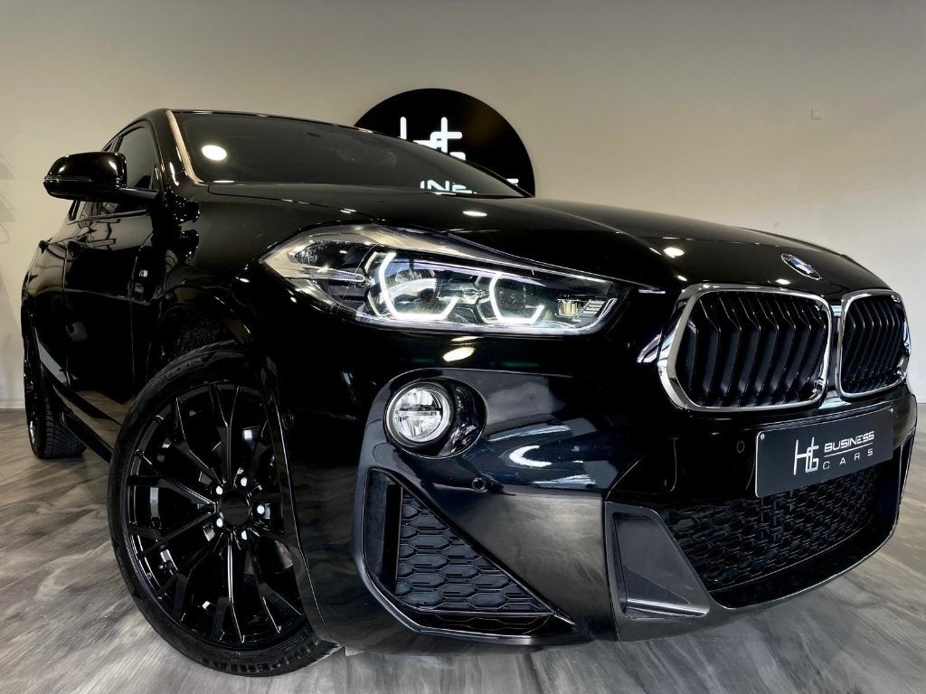 BMW X2 18i/ 1.5 iA/ BLACK ÉDITION/ PACK M/CUIR CHAUFFANT, X2, Zwart, Leder, 5 zetels