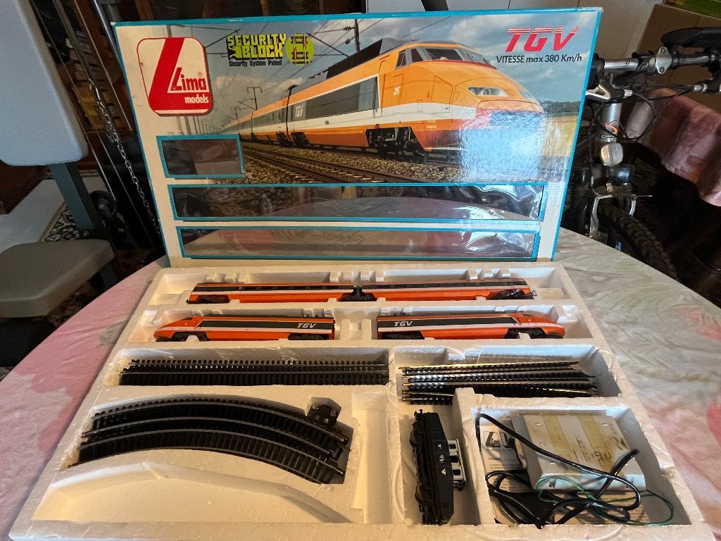 lima treinset, Hobby en Vrije tijd, Ophalen, Gebruikt, Treinset, Lima