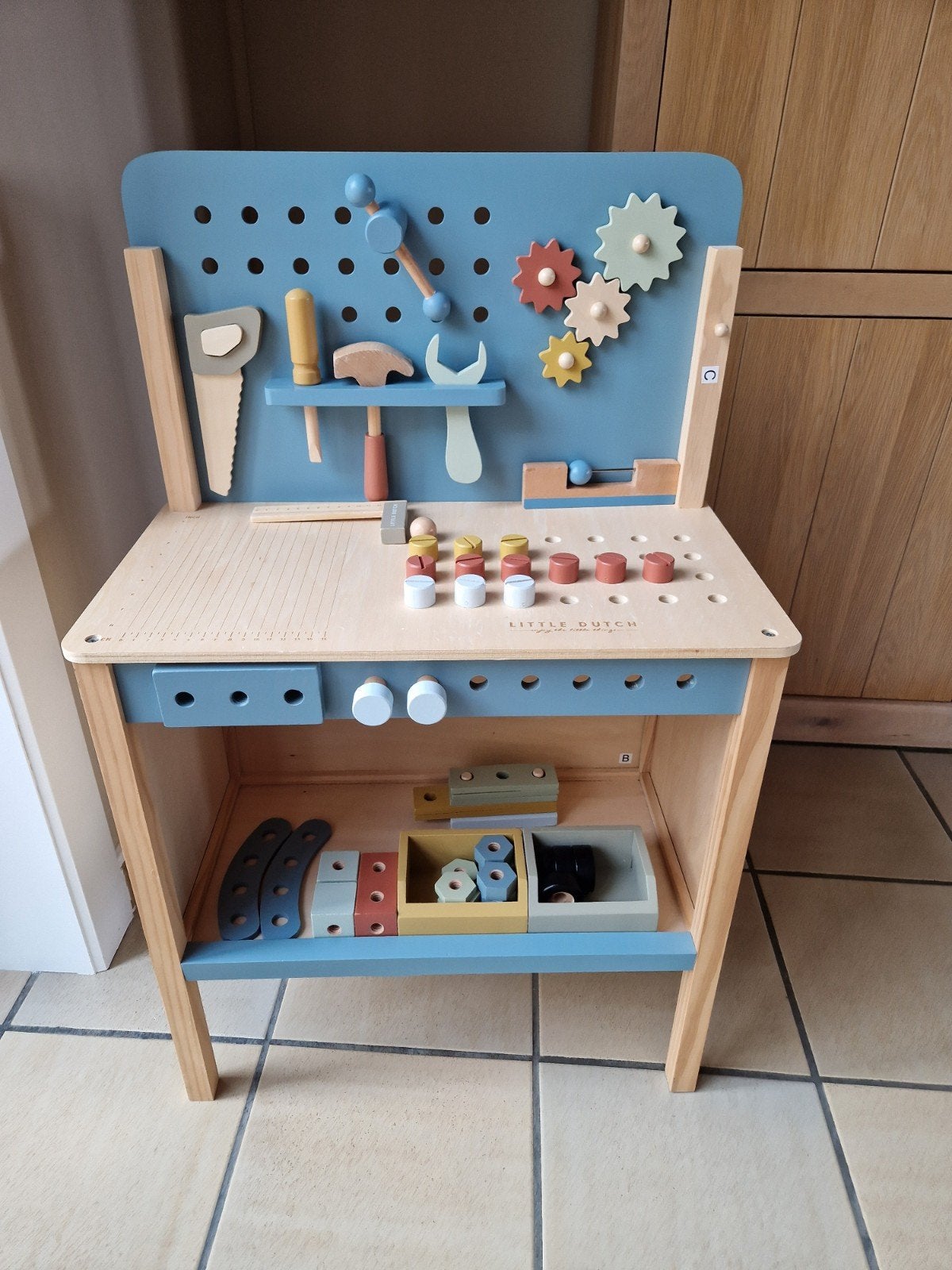 little dutch werktafel, Kinderen en Baby's, Ophalen, Gebruikt, Meubelstuk of Keukentje