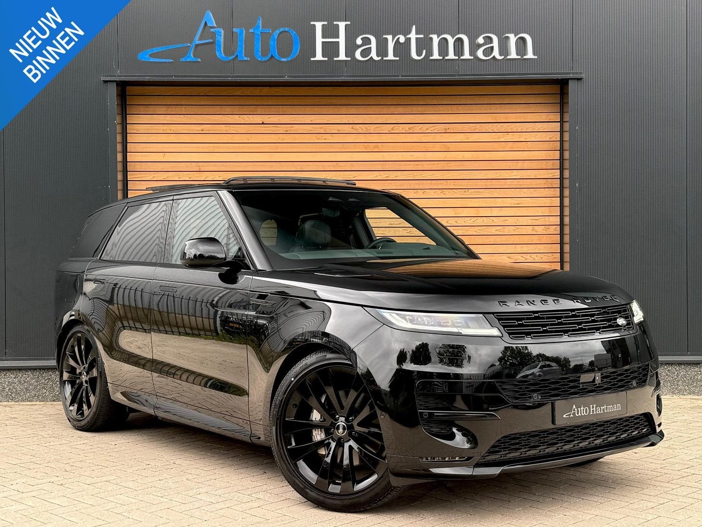 Land Rover Range Rover Sport 3.0 P460e Dynamic HSE MASSAGE|S, Auto's, Automaat, Zwart, Zwart, Bedrijf