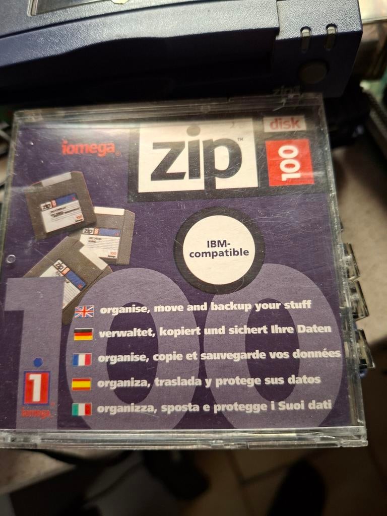 disquette zip 100mb, Enlèvement ou Envoi