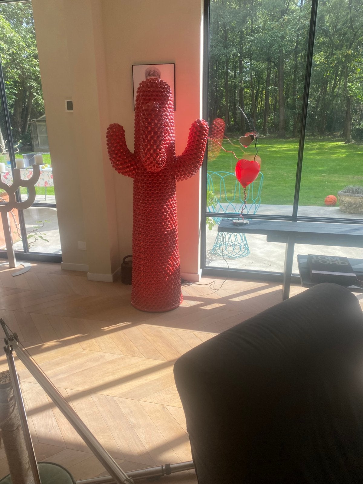 Gufram cactus rood rosso 310/500, Ophalen, Zo goed als nieuw