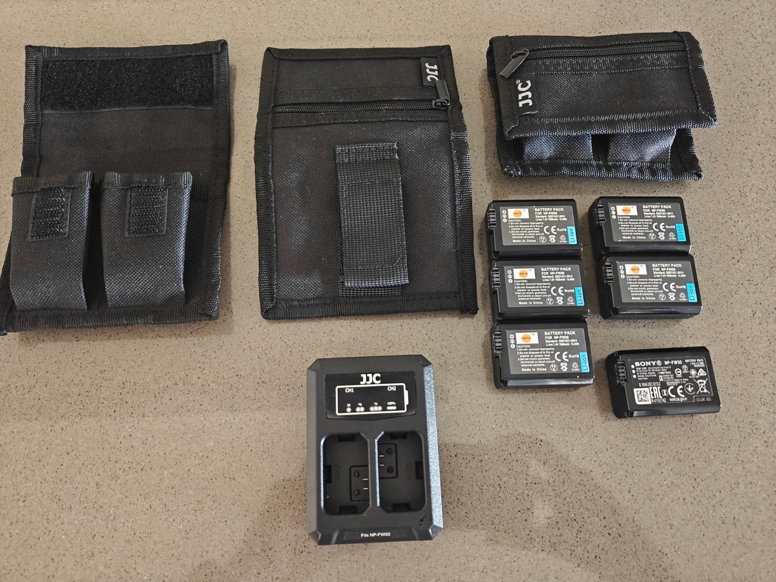 Batterijen set voor NP-FW50, Ophalen, Gebruikt