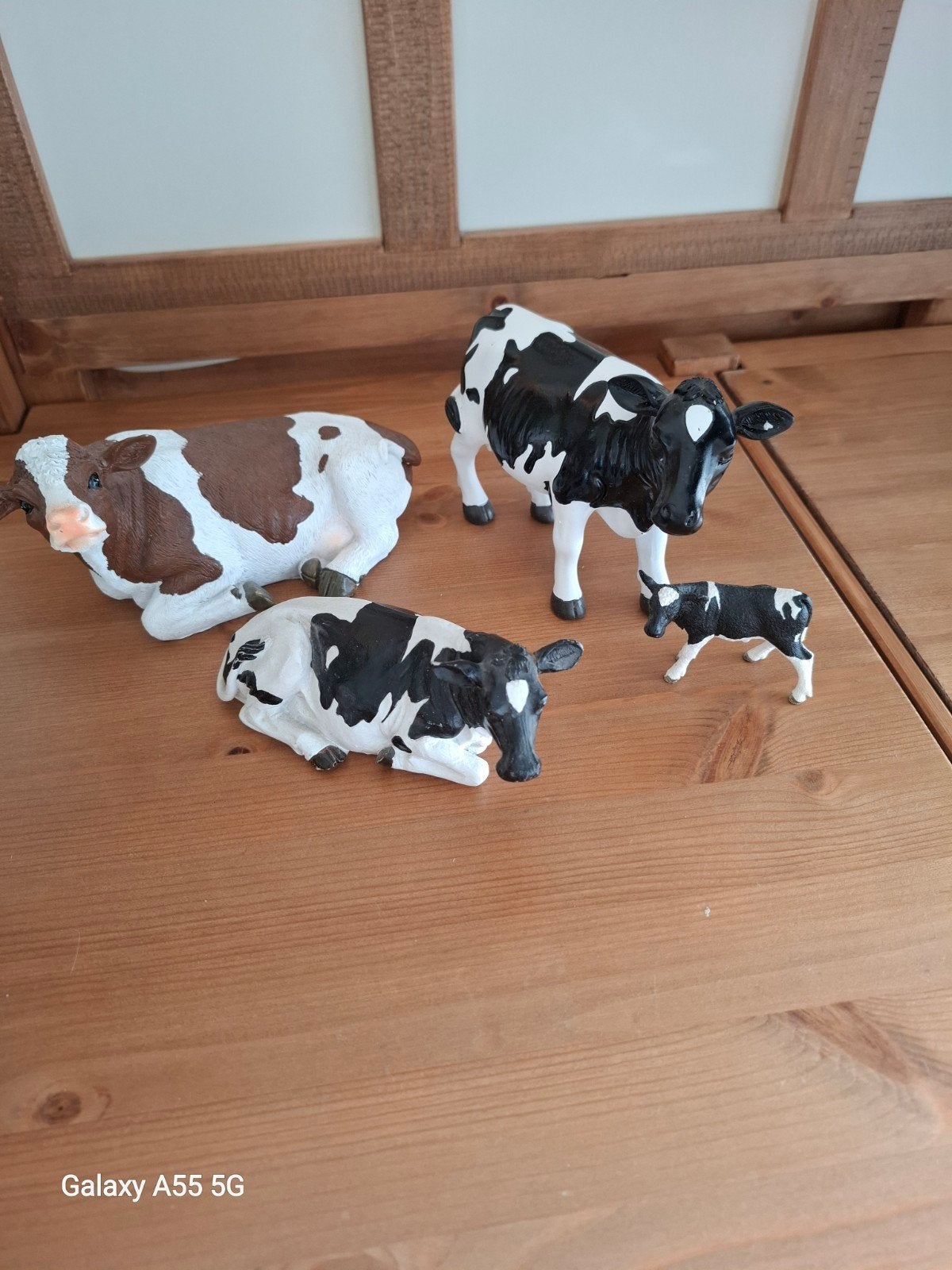 Koeien decoratie, Collections, Enlèvement, Comme neuf, Animal de ferme, Statue ou Figurine