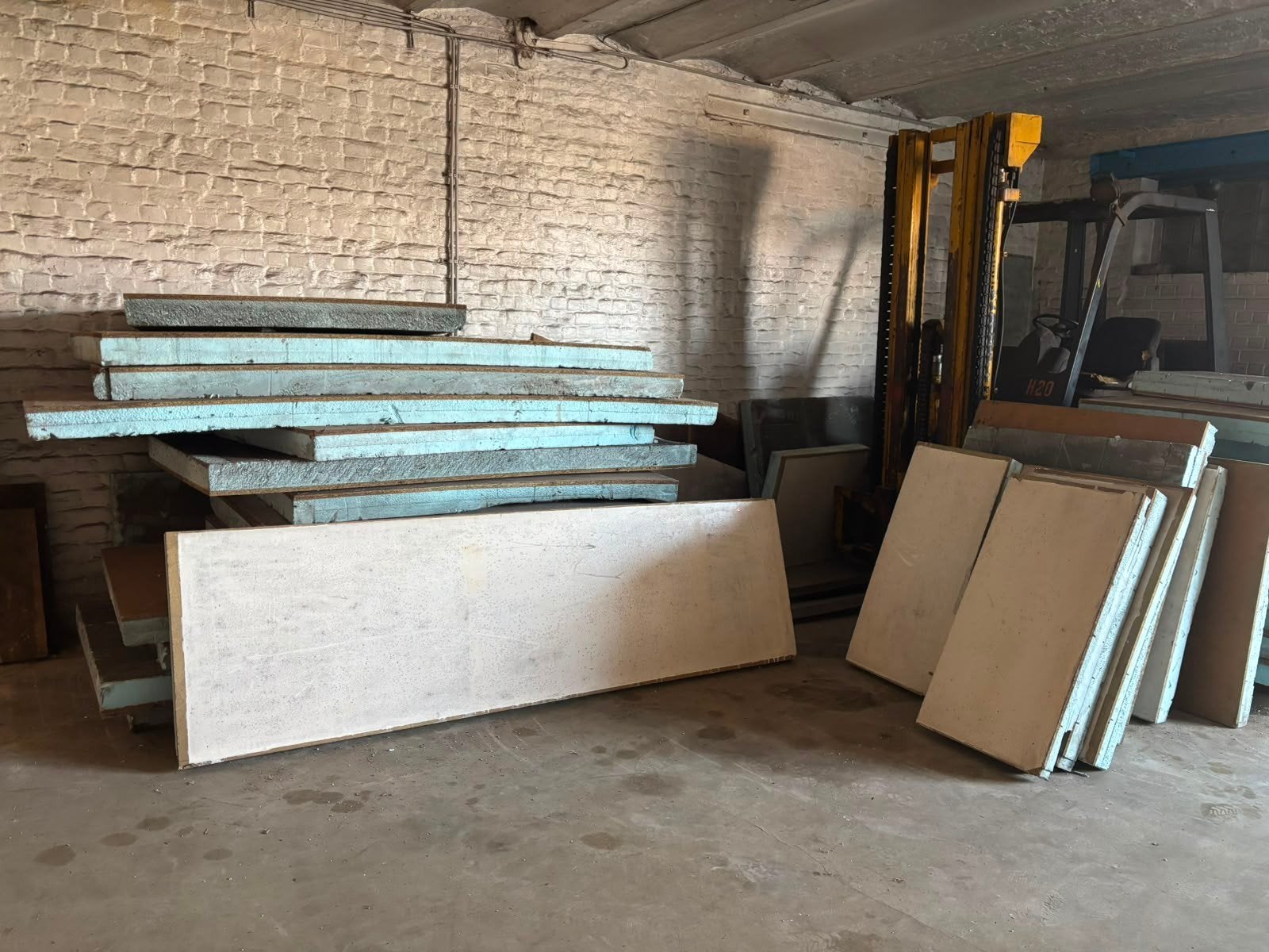 isolatiepanelen, Doe-het-zelf en Bouw, Metalen, Ophalen, Gebruikt