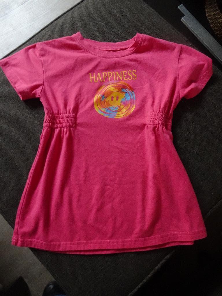 Felroze jurkje (Shein – 4 jaar – Maat 104), Meisje, Shein, Ophalen of Verzenden, Zo goed als nieuw