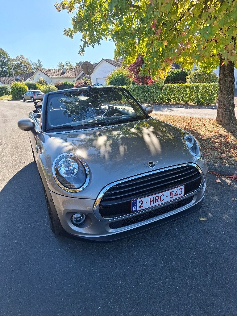 mini cooper cabriolet, Autos, 100 kW, Argent ou Gris, Achat, Euro 6
