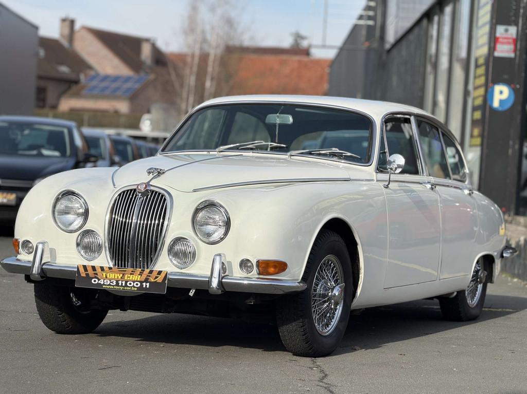 Jaguar MK II Voiture Old Timer  Contrôle Technique, Achat, 4 portes, Entreprise, Noir
