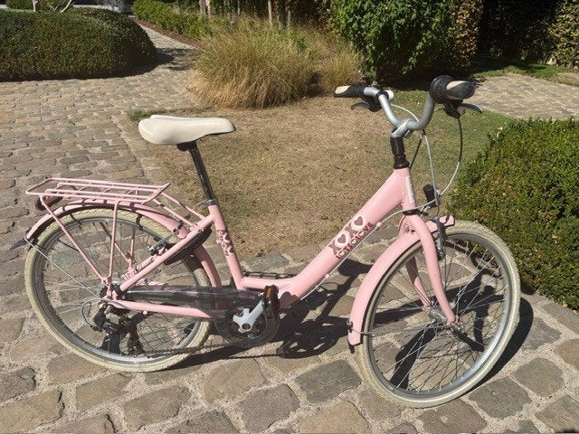 Meisjesfiets, Frein sur jante, Frein à main, 18 pouces, Comme neuf