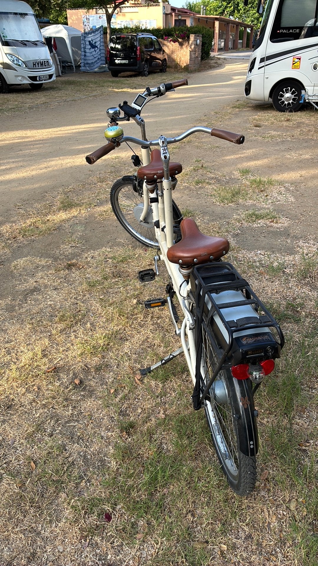 Vanraam elektrische tandem 2 delig, Fietsen en Brommers, Gebruikt, 51 tot 55 cm, 30 tot 50 km per accu, Ophalen