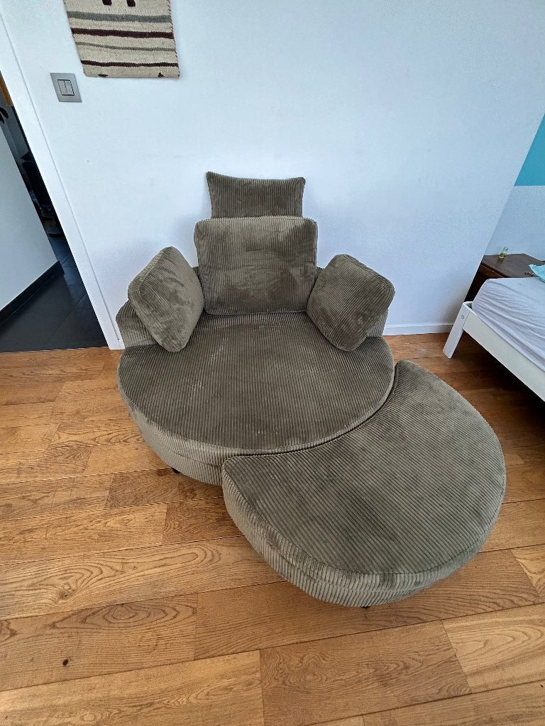 Zetel, Ophalen, Tweepersoons, Zo goed als nieuw, Minder dan 150 cm