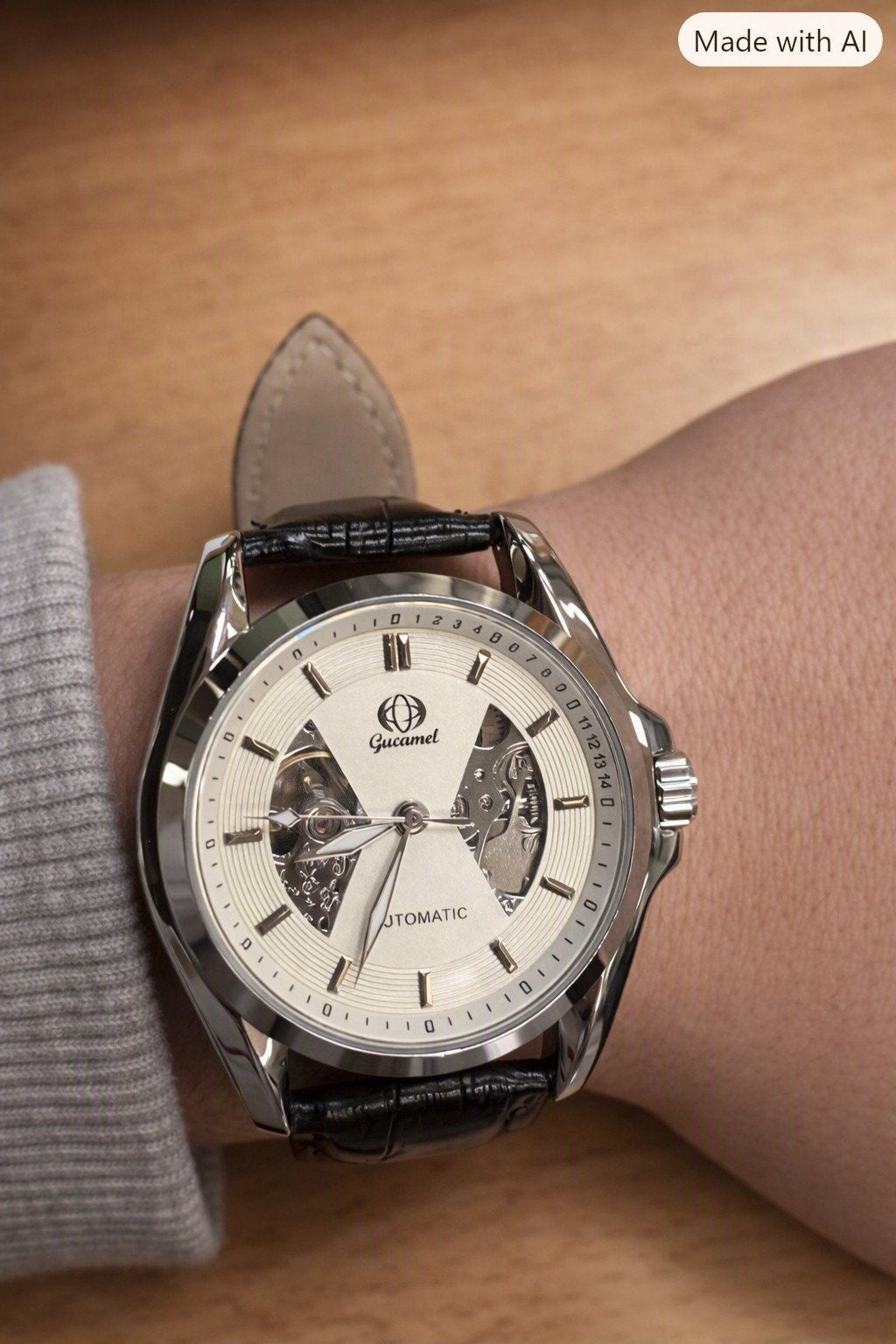 Montre automatique Gucamel –, Envoi, Noir